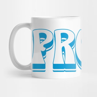Vintage Prost, Bavaria's Flag Colors Mug